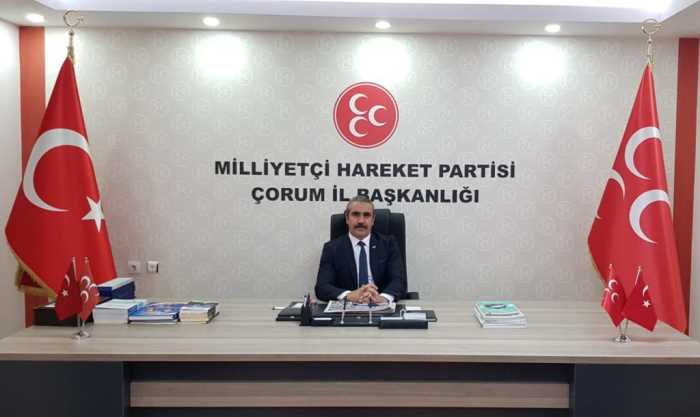  MHP İl başkanı "Kandilimiz mübarek  geleceğimiz aydınlık olsun"