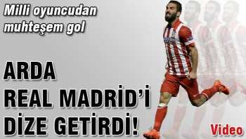 Milli futbolcumuz,Arda Bernabeu'yu salladı