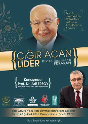 MİLLİ GÖRÜŞÜN LİDERİ ERBAKAN HOCA'YA VEFA