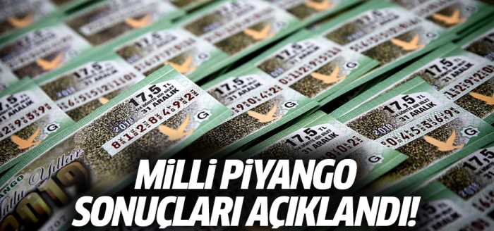 Milli Piyango Sorgulama 2021 yılbaşı çekilişi