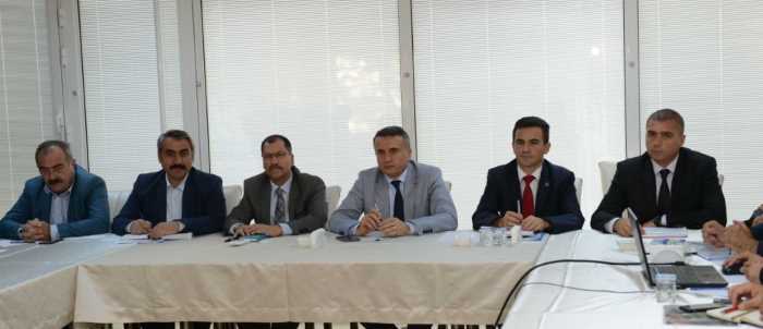 Muhtarlarla toplu taşımada bilgilendirme toplantısı yapıldı