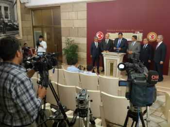 Murat Yıldırım: İsrail'in Gazze şeridine düzenlediği saldırıları kınadı