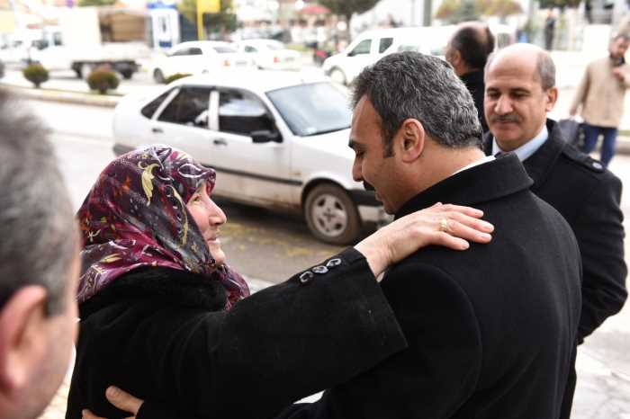 Muzaffer Külcü Esnaf ile Hasbihal yaptı
