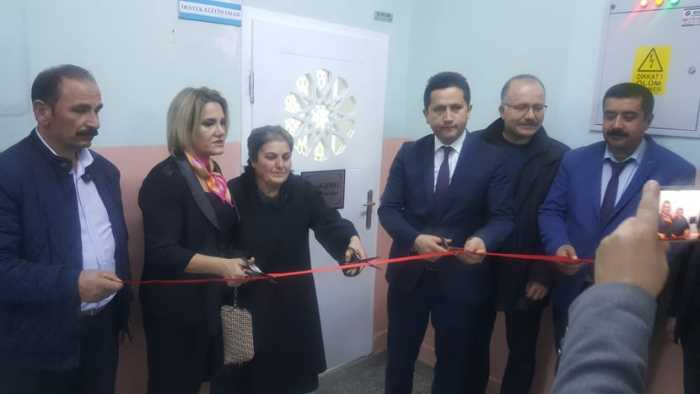 Oğlunun adına Destek Eğitim Sınıfı açtı