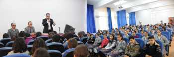 ÖĞRENCİLERLE CANDAN SÖYLEŞİ