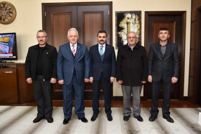 Orhan Ateş’ten Başkan Külcü’ye teşekkür ziyareti