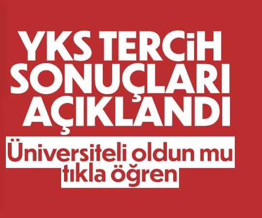 ÖSYM Yerleştirme sonuçları açıklandı