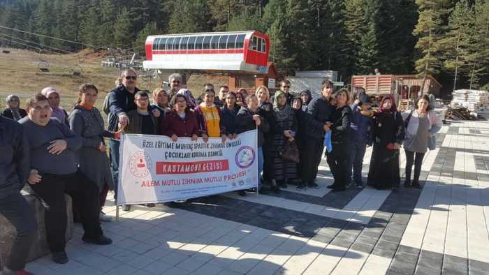 Özel Çocukların gezi keyfi 
