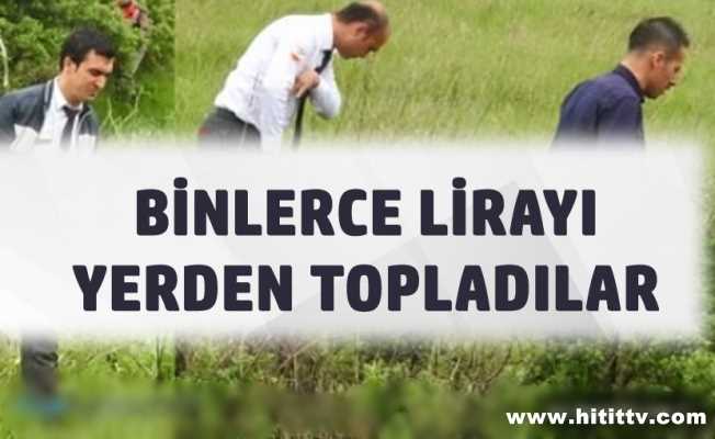 Para Yüklü  Zırhlı Banka aracı Tarlaya  Uçtu