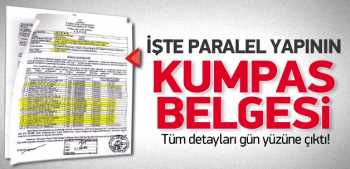 Paralel örgütün dinlemeleri belgelendi 