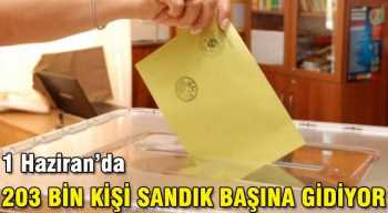 Pazar Günü halk sandık başına gidiyor