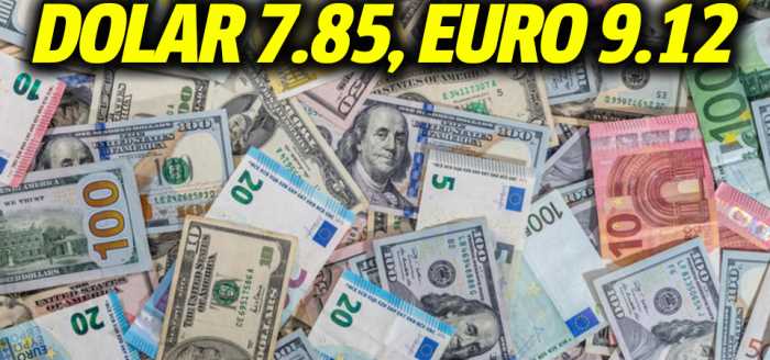 Piyasalarda son durum $7.85, €uro 9.12