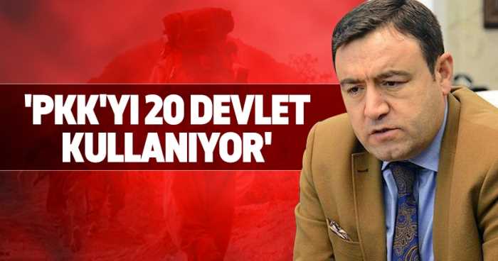 PKK'yı 20 Devlet kullanıyor