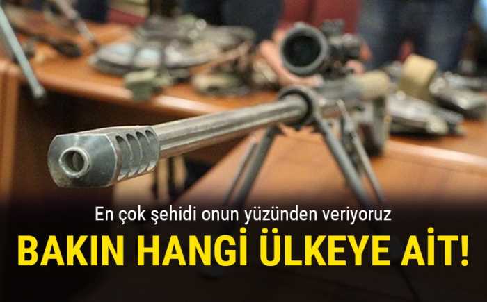 POLİS VE ASKERİMİZİ BU SİLAH YÜZÜNDEN ŞEHİT VERİYORUZ