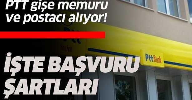 PTT 5 bin kamu personeli alımı!