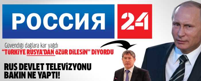 Rusya’da devlete ait TV kanalları “Rossiya 24” ile Rossiya, Kırgızistan’ın terör örgütü DAEŞ’in insan gücü kaynağı haline geldiği iddiası.