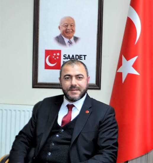 Saadet Partisi'nin Çorum Belediye Başkan adayı Faruk Cıdık 