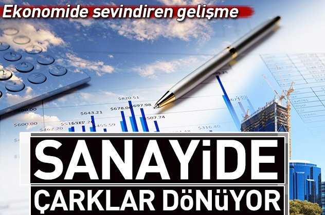 Sanayide çarklar dönüyor