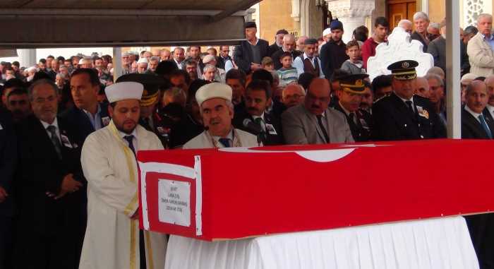 Şehid Jandarma Astsubay Çavuş Ömer Faruk Darbaş  gözyaşlarıyla  uğurlandı