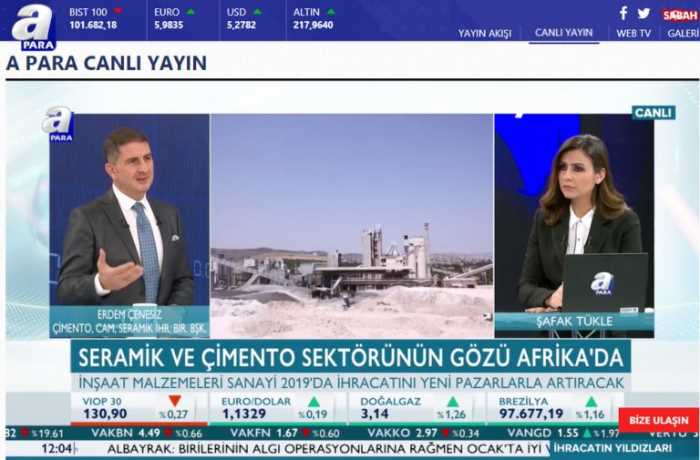 Seramik ve çimento sektörünün gözü Afrika’da