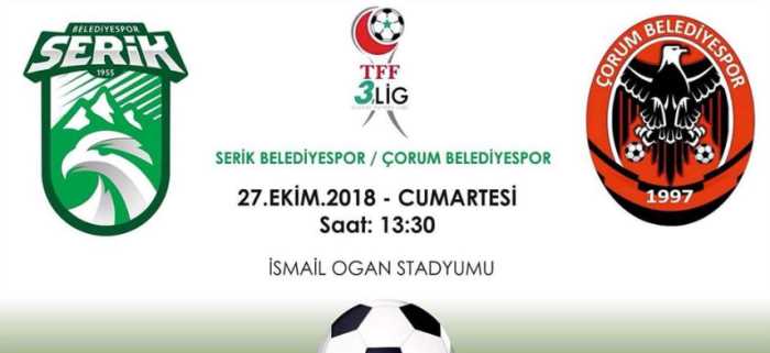 Serik Belediyespor - Çorum BLD Spor