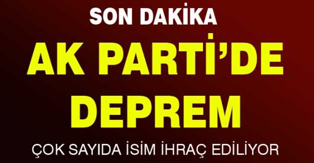 Son Dakika AK Parti çok sayıda kişiyi ihraç ediyor 