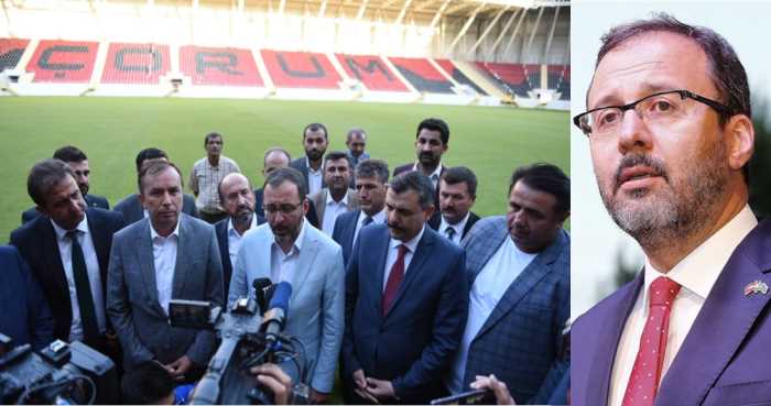 Spor Bakanı Kasapoğlu: Çorum'da Devasa tesislerimiz var