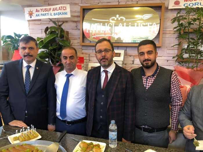 Spor Bakanı Kasapoğlu'ndan, esnaf ziyareti