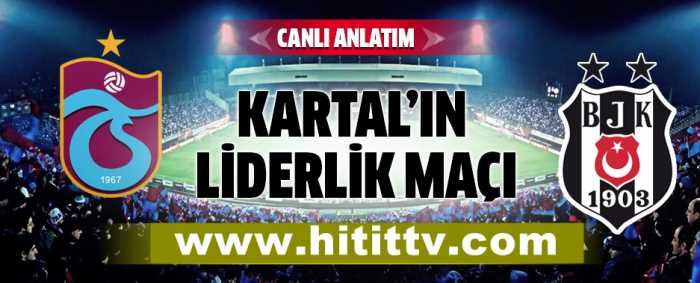 Spor Toto Süper Lig'de erteleme maçında Trabzonspor ile Beşiktaş karşı karşıya geliyor