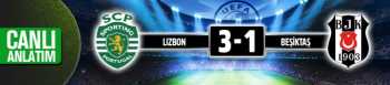 SPORTİNG LİZBON -BEŞİKTAŞ MAÇI