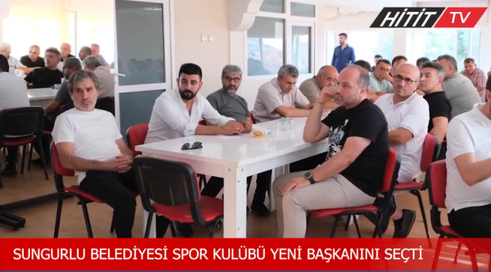 Sungurlu Belediyesi Spor Kulübü Başkanını Seçti