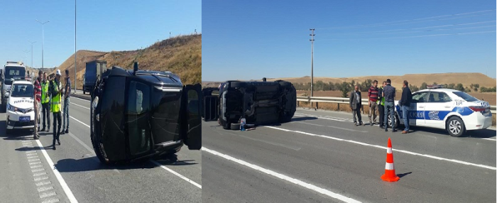 Sungurlu'da Otomobil ile Traktör çarpıştı