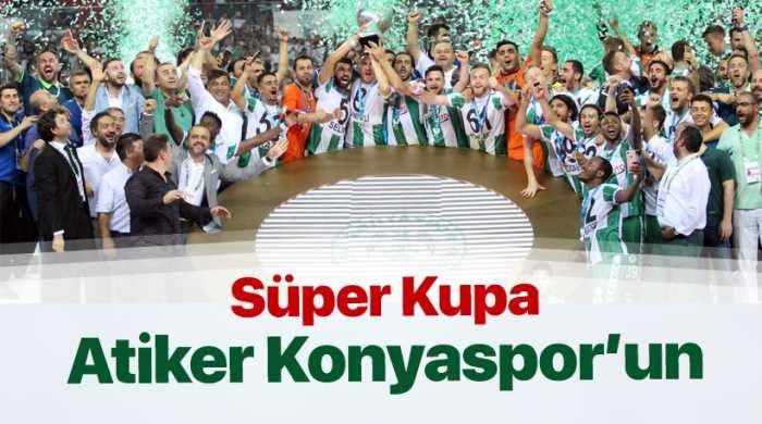 Süper Kupa Konyaspor'un 