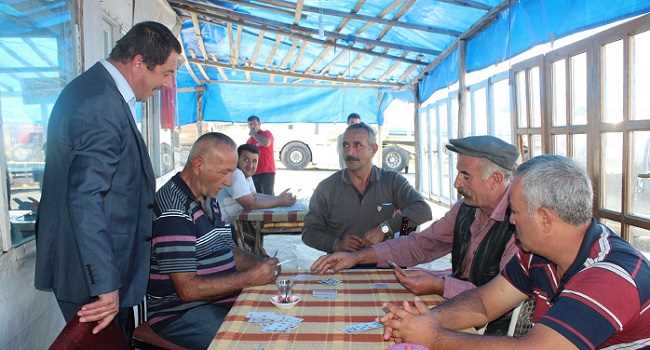 TAHSİN ŞAHİN "SORUNLARI EL BİRLİĞİ İLE ÇÖZECEĞİZ"