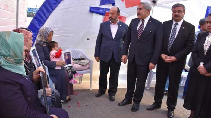 TBMM İHİ Komisyonundan Diyarbakır annelerine destek