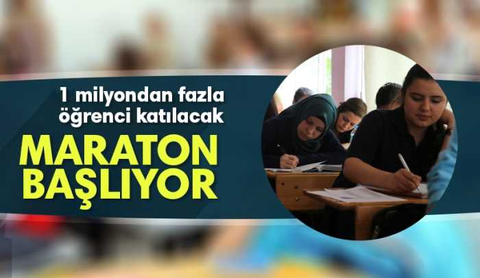 Temel Eğitimden Ortaöğretime Geçiş maratonu başlıyor