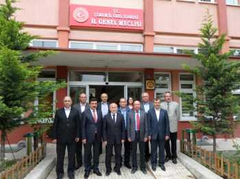Ticaret Borsası’ndan Halil İbrahim Kaya'ya Ziyaret