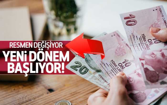 TL'deki imza değişiyor