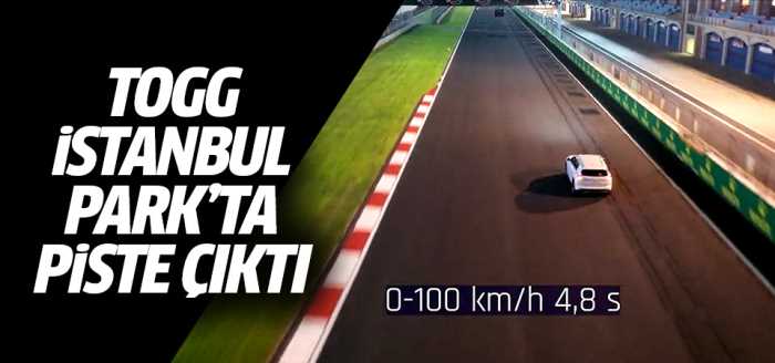 TOGG İstanbul Park'ta piste çıktı!