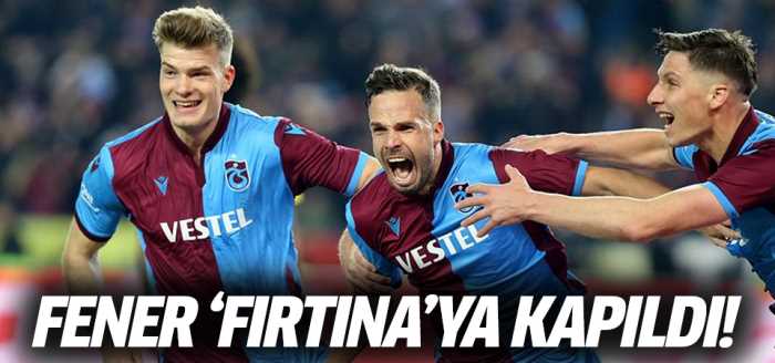 Trabzonspor 2-1 Fenerbahçe 