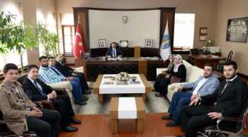 TÜGVA ÇORUM ŞUBESİ BAŞKAN KÜLCÜYÜ ZİYARET ETTİ 