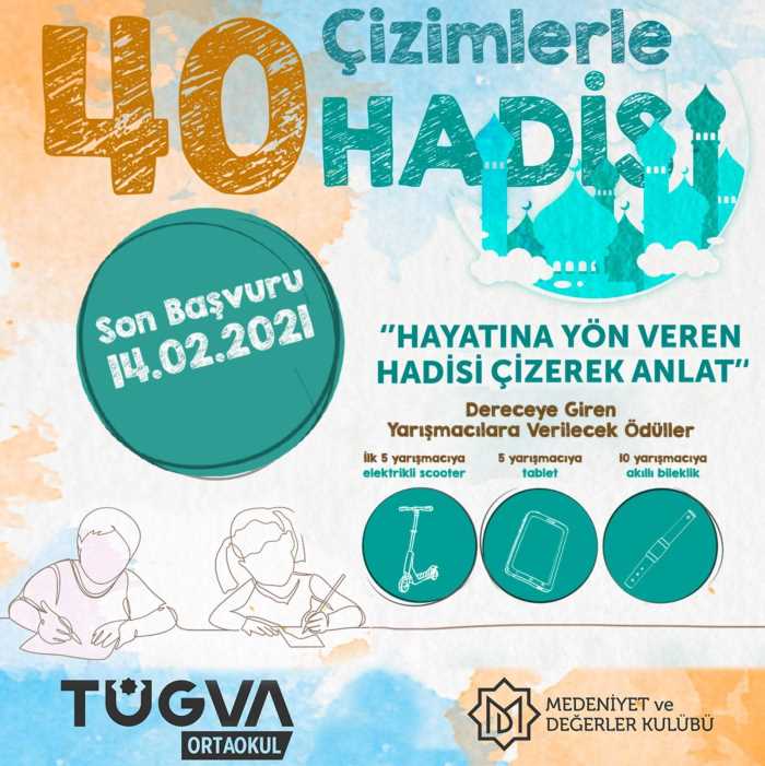 TÜGVA'dan Ödüllü iki yarışma!