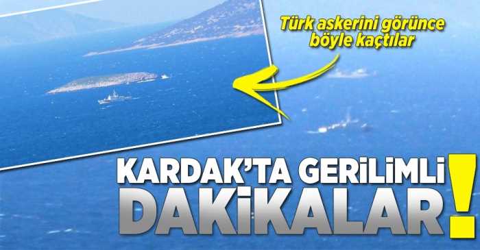 Türk Askerini Görünce Kaçtılar