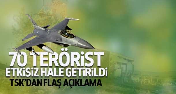 Türkiye'nin Sincar'a ve Suriye'nin kuzeyindeki PKK hedeflerine hava harekatı 