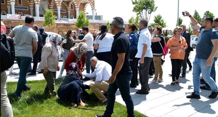  Tutuklu Yakınları Bayramlaşma Yerinde Protestoda bulundular