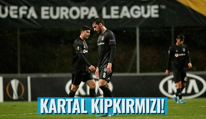 UEFA Avrupa Liginde Braga 3-1 Beşiktaş 