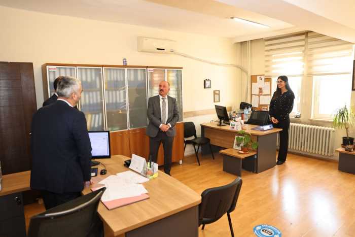 Vali Ali Çalgan Kurum Ziyaretlerine Başladı