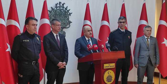 Vali Zülkif Dağlı Çorum'un 4 Aylık Asayiş Durumunu Değerlendirdi!