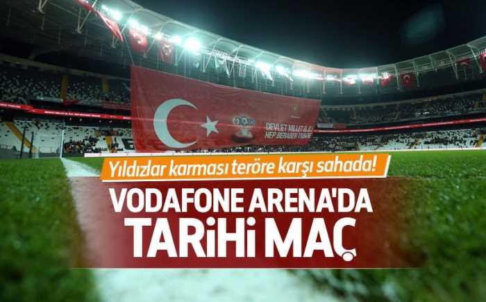Vodafone Arena'da tarihi maç!