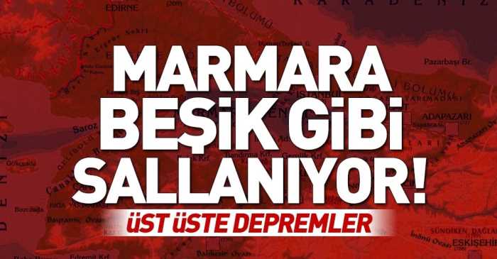 Yalova Çınarcık'ta korkutan deprem!